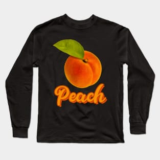 Peach Long Sleeve T-Shirt